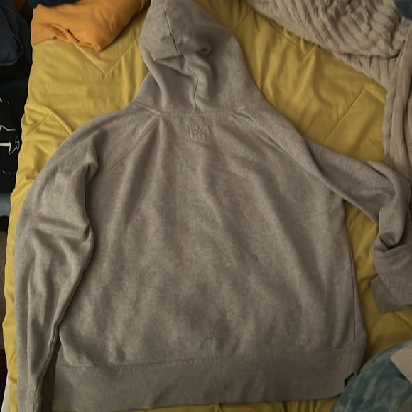 American Eagle Grey Pullover Hoodie - Picture 3 of 4